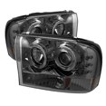 thumbnail image 1 of Spyder Auto 5010353 Ford F250 Super Duty 99-04 / Ford Excursion 00-04 1 Pce Projecteurs Phares - Version 2 - Halo LED -, 1 of 1