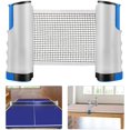 thumbnail image 1 of Borealiaes Filet de Ping-Pong, Ensemble Rétractable de Remplacement pour Tennis de Table, Filet Ajustable, Filet de Voyage Portable, Accessoires Intérieurs et Extérieurs, 1 of 2