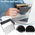 thumbnail image 1 of Vaidha RFID Credit Card Protector Slim Metal Wallet Business Card Case For Women Or Men, 1 of 7
