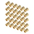 thumbnail image 3 of Perles de Tube de Barbe, 30 Pcs Cadeau Parfait Perles de Dreadlocks Rétro pour Tressage de Cheveux, 3 of 8