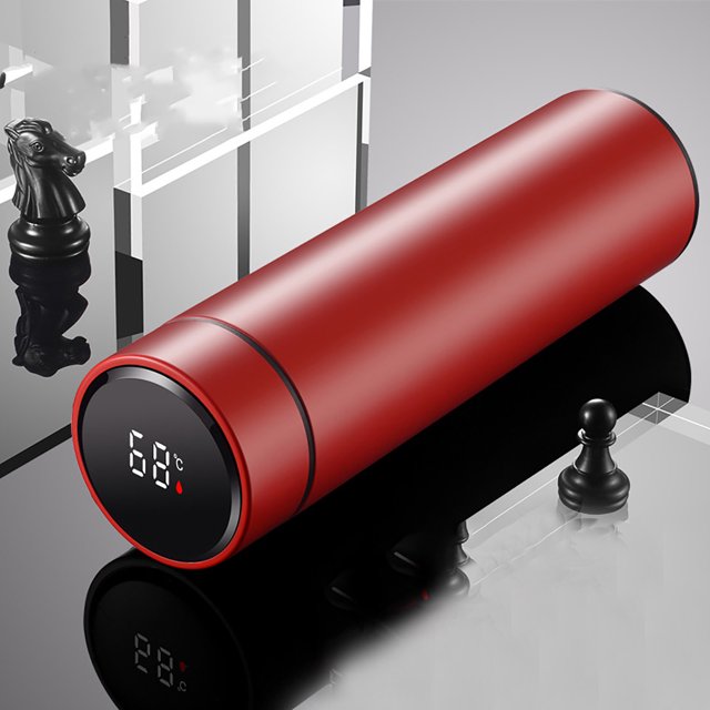 Popular Picks,Intelligent Insulated Cup with Temperature Display, 304 Stainless Steel Insulated Water Cup for Men, Digital Display Insulated Tea Cup, Temperature Control Mug, $BS$3