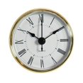 thumbnail image 2 of Clock Insert Round Clock Fit Movement Bezel Roman Numerals .75 Inch (70 mm) Diameter Hole 05, 2 of 6