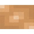 thumbnail image 1 of Ahgly Tapis Rectangulaire Lavable en Machine Intérieur Transitionnel Orange Néon, 7 Pieds x 9 Pieds, 1 of 7