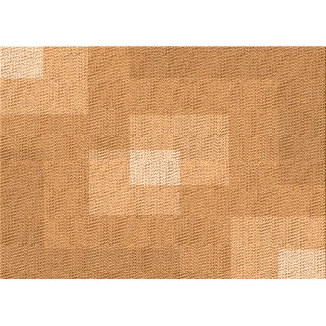 Ahgly Tapis Rectangulaire Lavable en Machine Intérieur Transitionnel Orange Néon, 7 Pieds x 9 Pieds