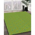 thumbnail image 3 of Ahgly Company Tapis Rectangulaire Lavable en Machine Intérieur Vert Transitionnel, 5 Pieds x 8 Pieds, 3 of 7