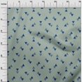 thumbnail image 2 of oneOone Silk Tabby Fabric Triangle Geometric Printed Fabric 1 Yard 42 Inch Wide, 2 of 4