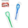 thumbnail image 3 of SharkTRUE .35 Pcs Enfileurs de Fil Dentaire Étui à Boucle Simple pour Appareils Orthodontiques Ponts, 3 of 8