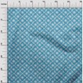 thumbnail image 3 of oneOone Cotton Poplin Medium Blue Fabric Block Craft Projects Decor Fabric Printed By The Yard 56 Inch Wide-T7, 3 of 5