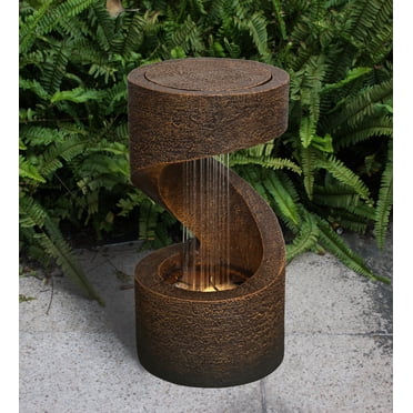 14' WODDEN FOUNTAIN WITH LED