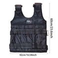 thumbnail image 2 of Adjustable Weighted Vest For Strength Training Empty Vest With Shoulder Pads And Customizable Weight For Fitness Workouts Fitness, 2 of 5