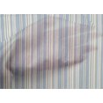 thumbnail image 3 of oneOone Coton Biologique Voile Tissu Imprimé à Rayures Multicolores 1 Yard 42 Inch Wide, 3 of 3