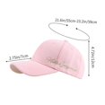 thumbnail image 3 of Sun Hat, Versatile Flat Cap with Wide Brim, Summer Face Covering, Adjustable Baseball Style with UV Protection, Lightweight Design, 12x12x7cm, 3 of 6