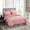 Pink, variant on 8 Piece Queen Comforter Set Bed in A Bag - with Comforters, Sheets, Pillowcases & Shams