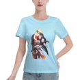 thumbnail image 1 of T-Shirt Basique à Manches Courtes pour Femmes Naruto Naruto Hinata, 1 of 6