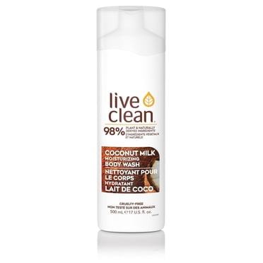 Live Clean Coconut Milk Moisturizing Body Wash