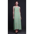 thumbnail image 2 of Bimba Robe Longue pour Femmes en Rayonne à Imprimé d'Oiseaux Chic Bohème d'Été Maxi de Plage - Moyen, 2 of 5