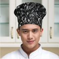 thumbnail image 2 of CNKOO 2Pcs Tall Bakery Chef Hat Waiter Professional Multiple Colors Cook Hats, 2 of 6