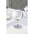 thumbnail image 3 of Home Trend Lighted Vanity Mirror 10", Chrome, 3 of 5