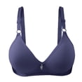 thumbnail image 1 of Kcodviy Women's Front Side Buckle Compression Sports Bras for Women Lace Edge without Steel Large Bras for Women Ring Movement Seamless Gathering High Support Sports Bra Adjustment Yoga Sleep Large, 1 of 3
