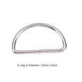 thumbnail image 3 of Abbracc 20x D Buckles Supplies Multifunctional Hardware for Backpack Bags Purse 3.8 cm, 3 of 7