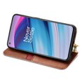 thumbnail image 2 of Étui pour OnePlus Nord CE 5G à Rabat Portefeuille à Rabat Magnétique Protecteur - Marron, 2 of 5