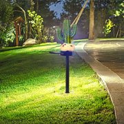 Yannianjz Solar Powered Resin Lights for Kindergarten, Waterproof Garden Stake Lights, Automatic Outdoor Pathway Lights for Yard, Lawn, Patio, Walkway