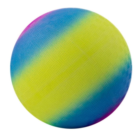 Meitianfacai Balle de Terrain de Jeu Arc-en-Ciel 8,5 Pieds' pour Enfants, Balle Rebondissante à Propulsion pour Cour Arrière, Parc et Plage, Plaisir Extérieur, Jouets de Jeu Durables pour Garçons et Filles