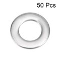 thumbnail image 2 of Pièces Laveuse, Écrous de Matériel, Laveuses, 50 Pcs Laveuse Plate en Acier Inoxydable 304 pour Vis Boulon, 2 of 3