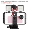 thumbnail image 1 of U Rig Pro Smartphone Video Rig Stabilizer Triple Cold Shoe Mount with 1/4inch Screw, 1 of 8