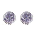 thumbnail image 2 of Baohd Exquisite Flower Crystal Ball Adding Elegance To Space Easily Portable Hydrangea purple 8cm 2Set, 2 of 6