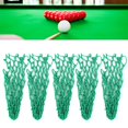 thumbnail image 2 of HURRISE Billiards Mesh Pockets,Billiards Net Bags,6pcs Green Billiards Mesh Pockets Nylon Net Bag Replacement Professional Snooker Accessories, 2 of 10
