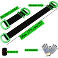 thumbnail image 2 of 2-Pack Adjustable Lifting Moving Straps, Black Moving Straps for Furniture and Multifunctional Carrying Strap Belt with Durable Handles Support 600Lbs, for Furniture, Boxes, 2 of 6