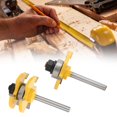 thumbnail image 3 of 1/4 Router Bit, 1/4 Shank Bit Kit Router Bit, Carving for Wood Woodworking Particle Board, 3 of 8