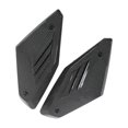 thumbnail image 4 of Side Panel Air Intake Cover, Protective High Reliability Motorcycle Air Intake Cover ABS  for Autocycle Replacement for CB650R 2019 2020 2021 Gray,Carbon Fiber Style,Black,Bamboo, 4 of 7
