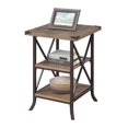 thumbnail image 3 of Convenience Concepts Brookline Table d'Appoint, Fini Bois Flotté Beige, 3 of 5