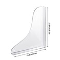 thumbnail image 2 of Shower Guard for Bathroom Water Containment Clear Shower Barrier Splashing in Shower 2 2PCS, 2 of 5