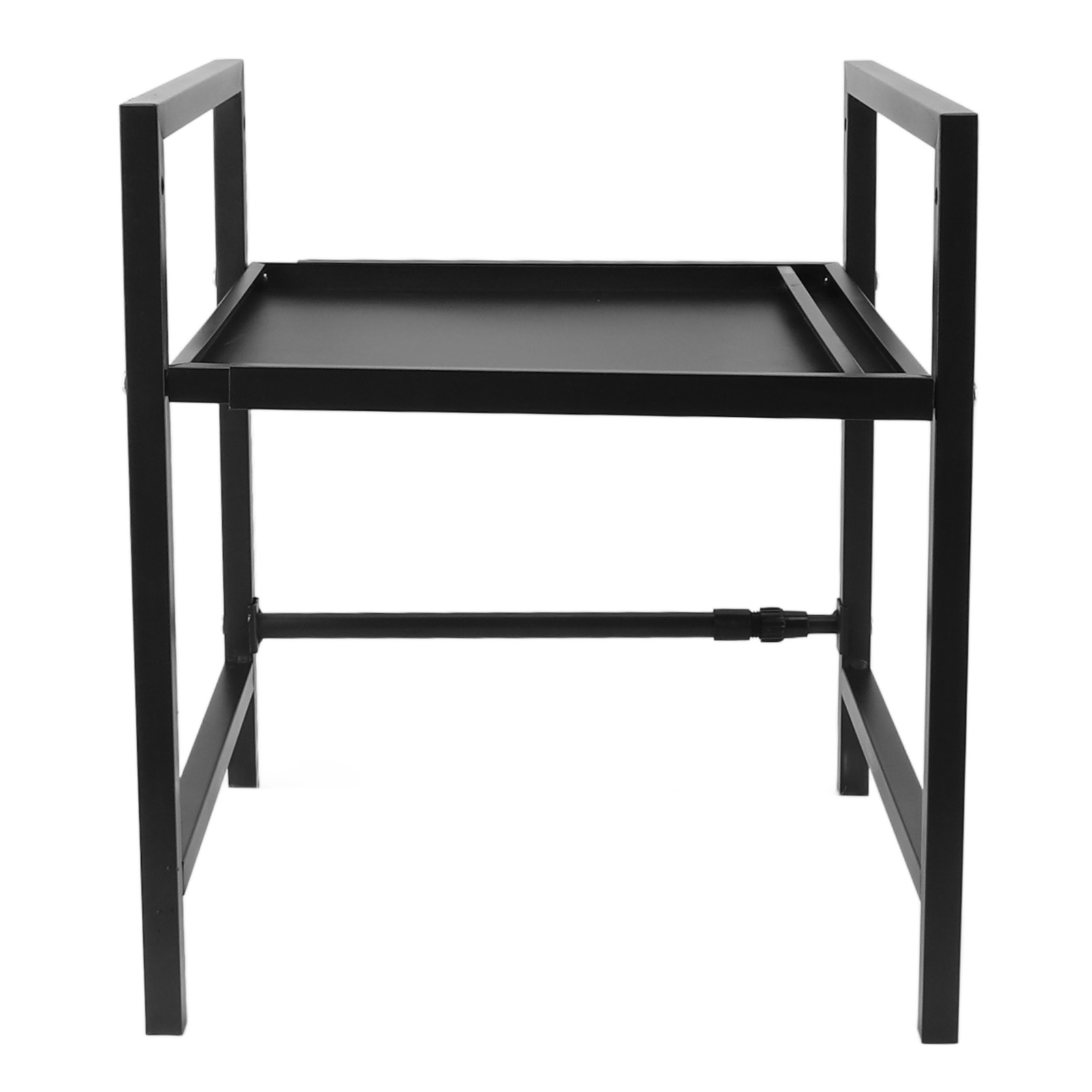 Carbon Steel Microwave Oven Rack,  165.35lb Load Capacity Expandable Microwave Stand For Kitchen