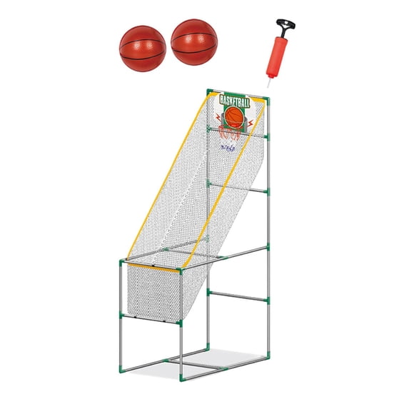 S SERENABLE Kids Arcade Basketball Game Boys Girls Removable Children's Basketball Stand 1.39m