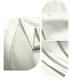 thumbnail image 4 of Jubipavy Cooling Sheets 78.74*90.55in Solid Color Ease Friendly Washable Sheets Luxurious Silk Bedding, 4 of 6