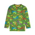 thumbnail image 3 of Teenage Mutant Ninja Turtles Boys Green Character Short Sleeve Long Leg Pyjama Set (7-8 Years), 3 of 6