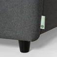 thumbnail image 3 of Zinus Ricardo Traditional Modern 3-Seater Upholstered Sofa Couch, Dark Grey, 3 of 8