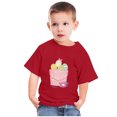 thumbnail image 2 of Chandails pour Filles Tout-Petits Enfants Garçons Filles Mignon Col Rond Imprimé Manches Courtes Haut, 2 of 9