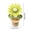 as show, variant on Cameland Crochet Large Potted Flowers Artifical Sunflower Knitted Flower Decor For Car Dashboard Handmades Home Office Decoration