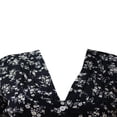 thumbnail image 4 of Women Maxi Dress Button Down Floral Print V Neck Dress, 4 of 5