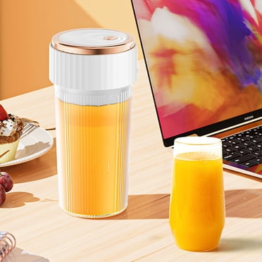 XYAIYT Portable USB Rechargeable Blender Juicer with 6 Stainless Steel Blades for Shakes Travel Sports 41.7 fl oz Capacity Easy to Clean One Button Operation Includes USB Cable