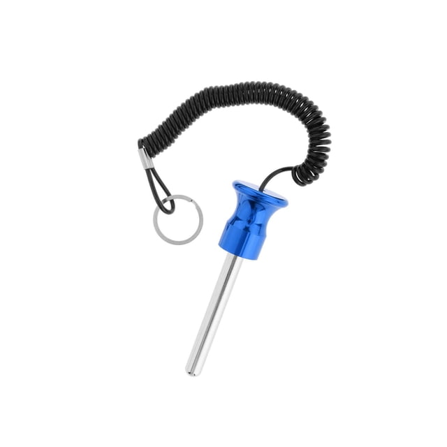 kurtrusly Goupille de Poids Magnétique Empilable avec Corde de Traction Pièces de Rechange 10x80mm Bleu