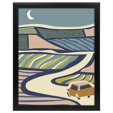 Hometrends Museum Poster Frame with Hook 18x24in Black