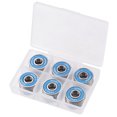 thumbnail image 1 of Uxcell Roulements à Billes ABEC7 pour Planche à Roulettes Patins à Roues Alignées 12 Pcs Bleu ABEC-7, 1 of 5
