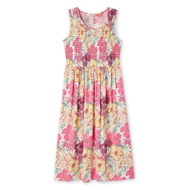 Iyla Women's Smocked Sleeveless Maxi Dress