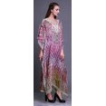 thumbnail image 3 of Phagun Caftan de Plage à Panneaux Ikat, Paréo de Bikini, Robe Maxi pour Femmes, Long Caftan-S-L, 3 of 5